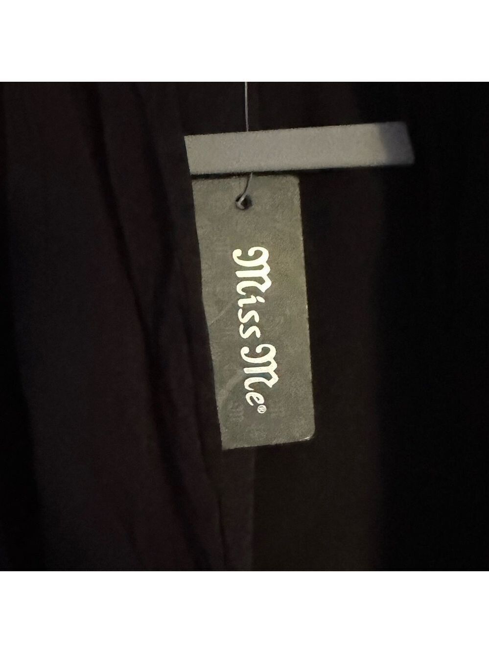 Miss Me Black Faux Suede Draped Moto Jacket
Size S NWT - Picture 5 of 13